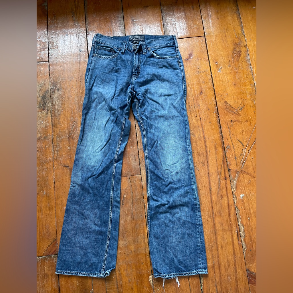 Mens 31 X 34 Grayson Silver Jeans